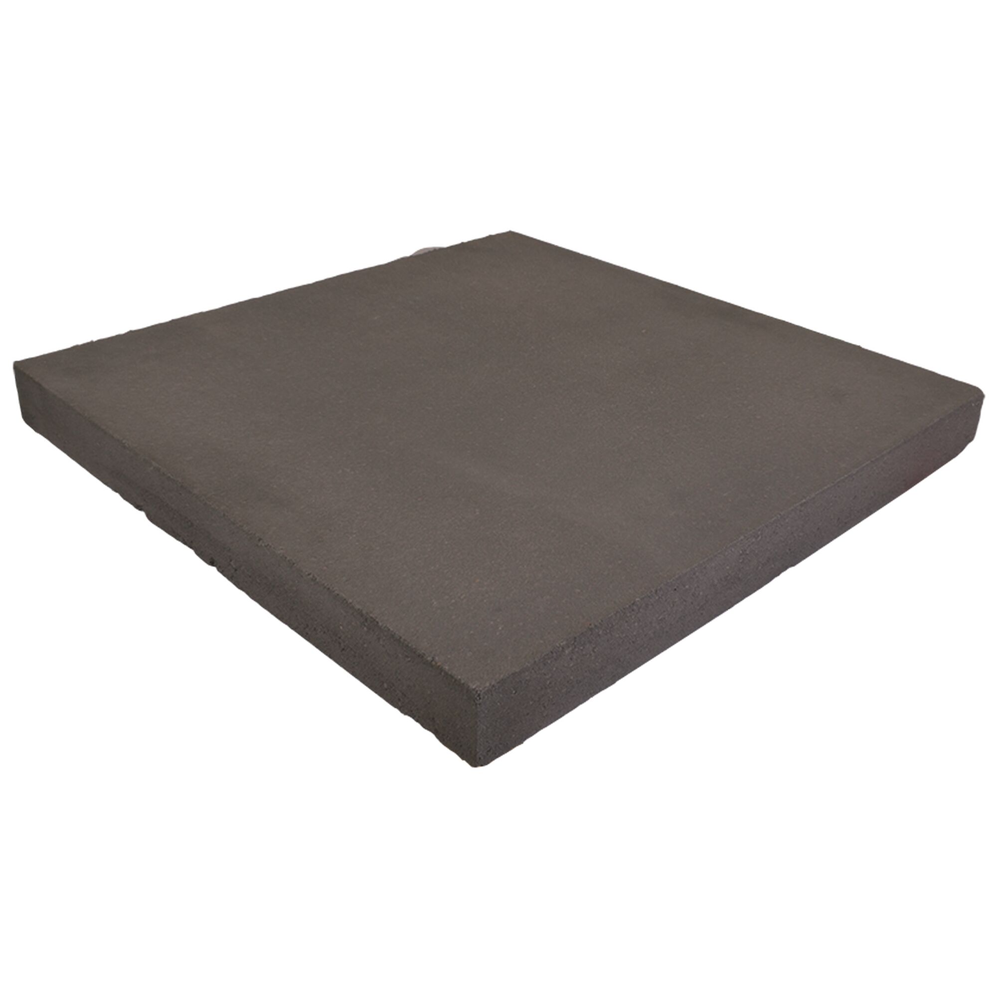 Anthrazitfarbener Planomur Pfeilerabdecker 40 x 40 x 6 cm