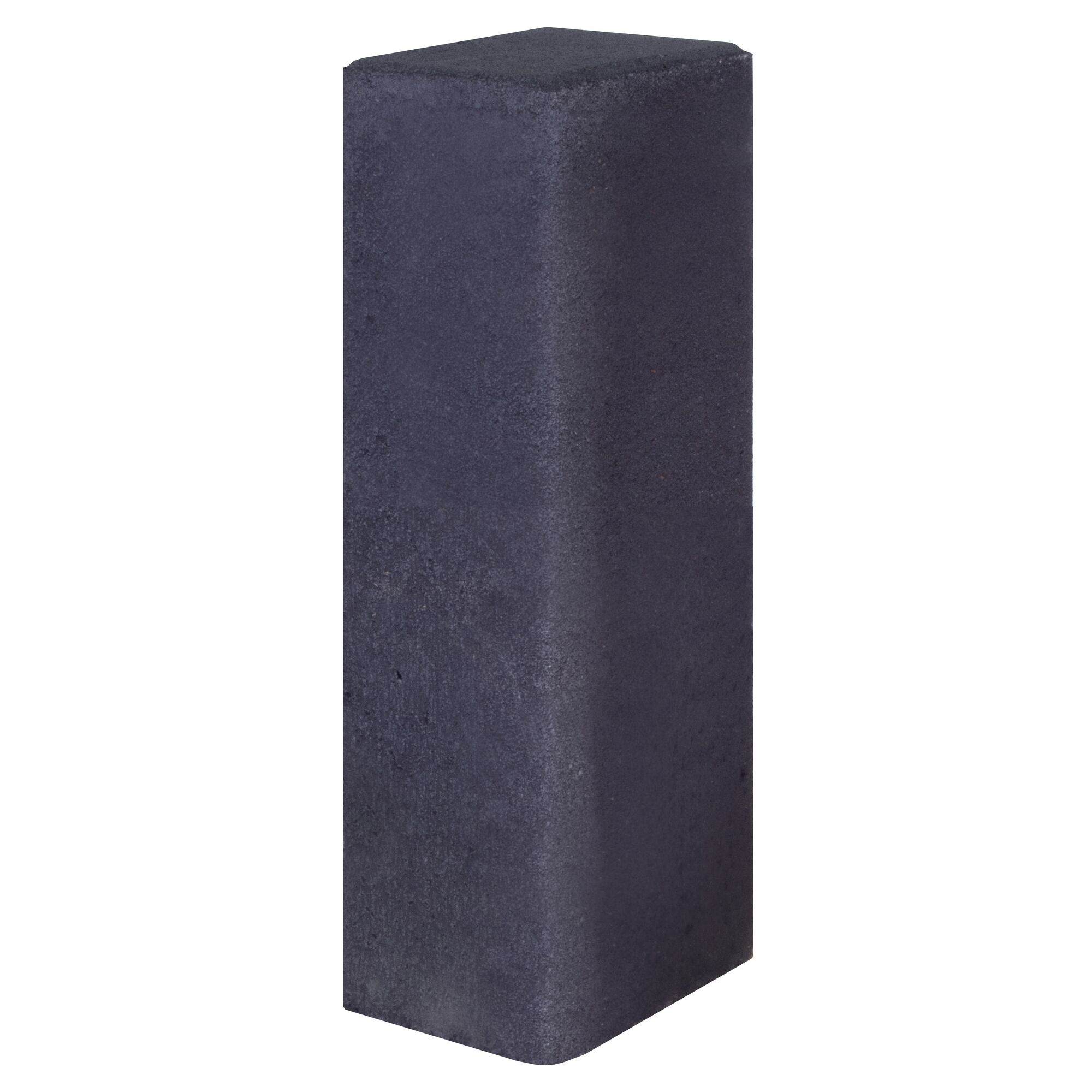 Anthrazitfarbene Rechteck Palisade 40 x 16,5 x 12 cm