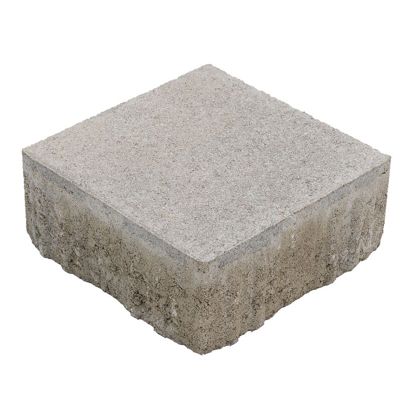Quadratischer grauer Drainage-Betonstein