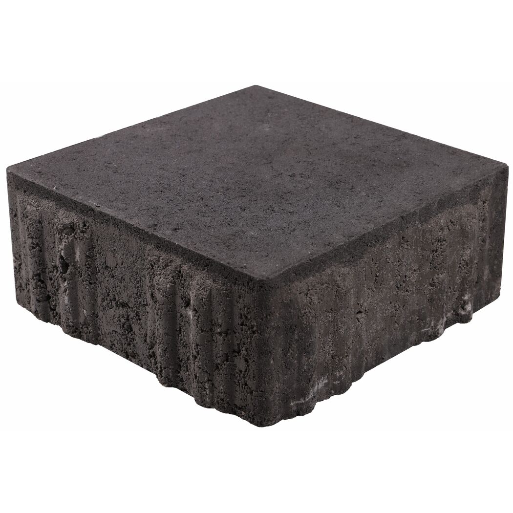 Quadratischer anthraziter Drainagestein