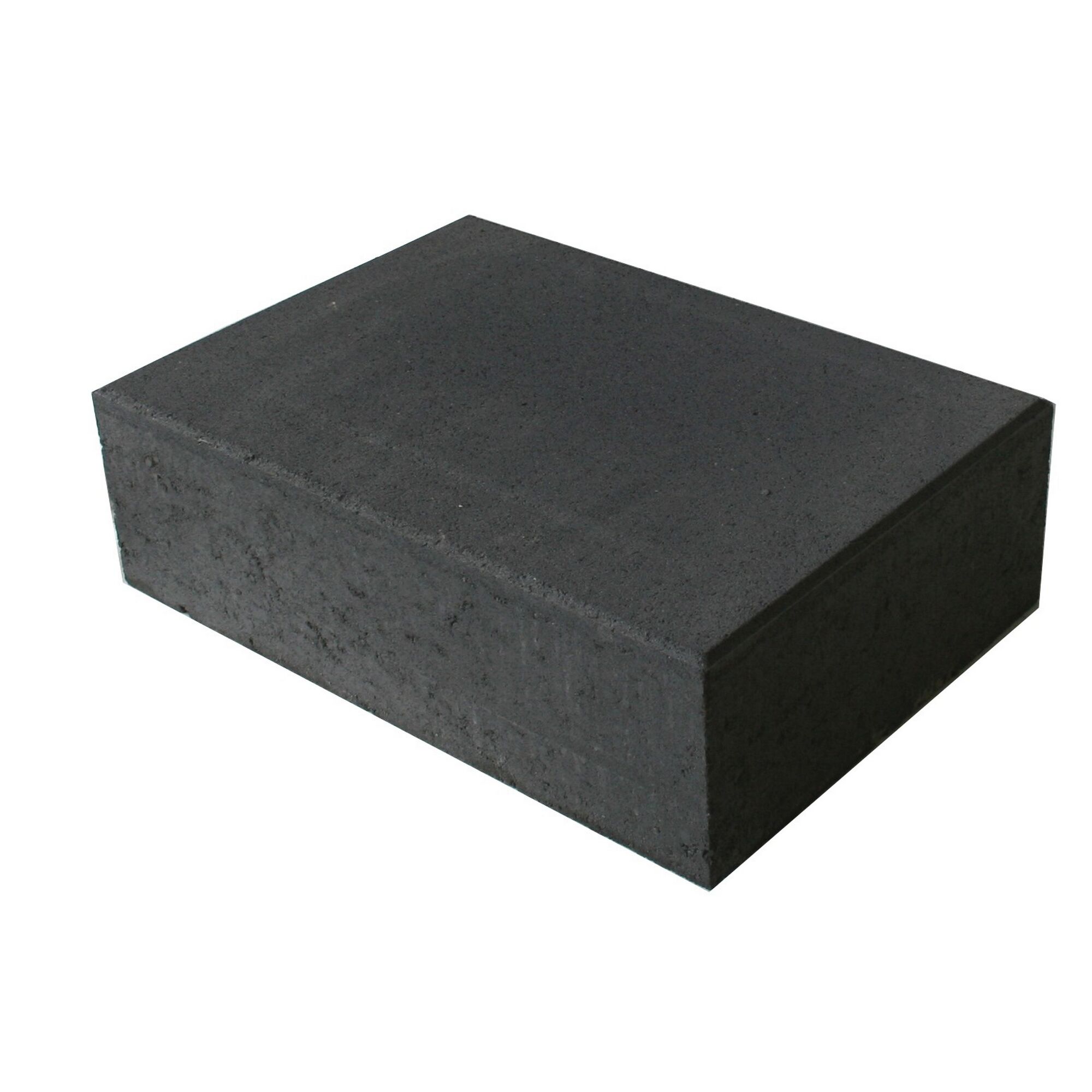 Anthrazitfarbene Blockstufe 50x35x15 cm