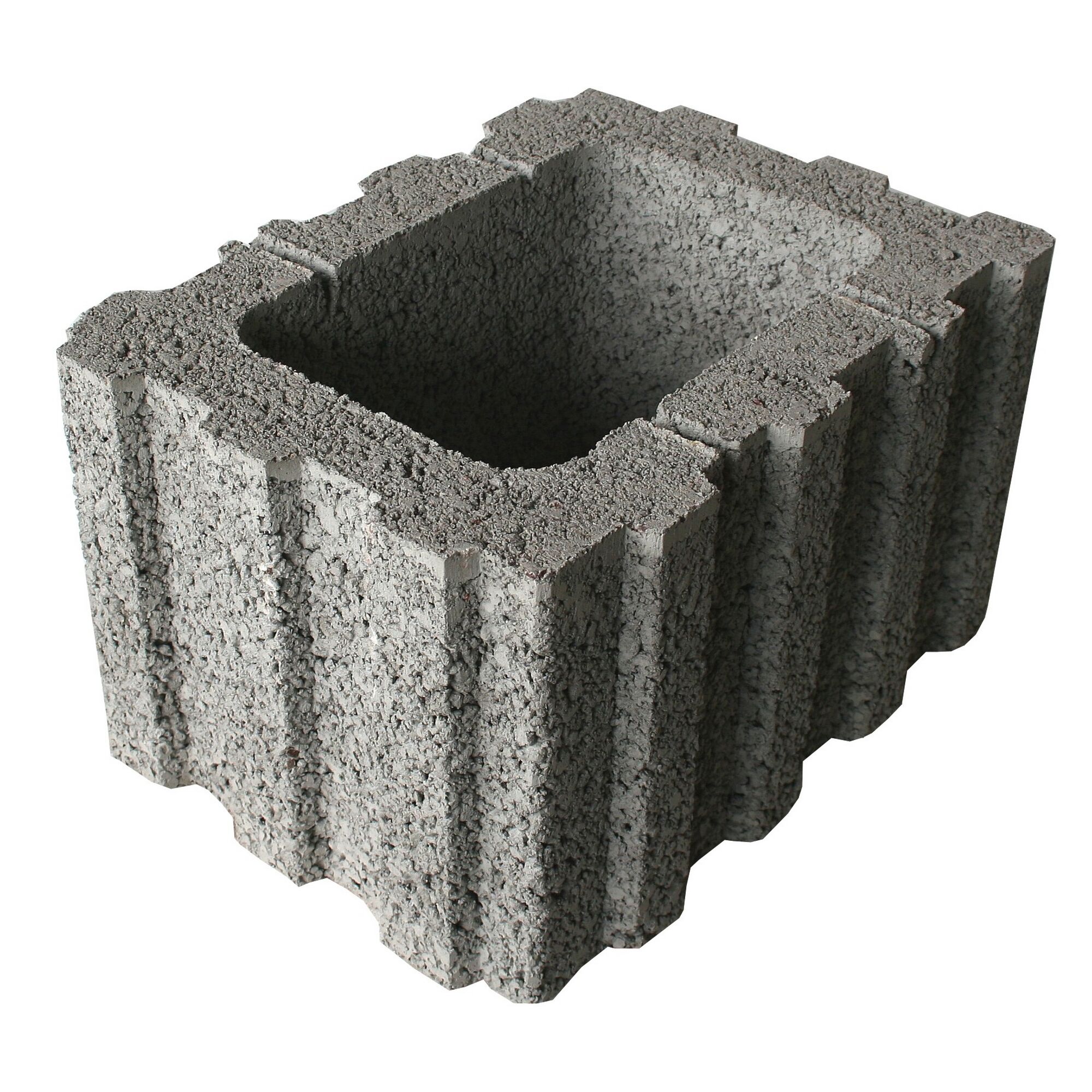 Grauer Betonstein Ratioflor 30 x 40 x 25 cm