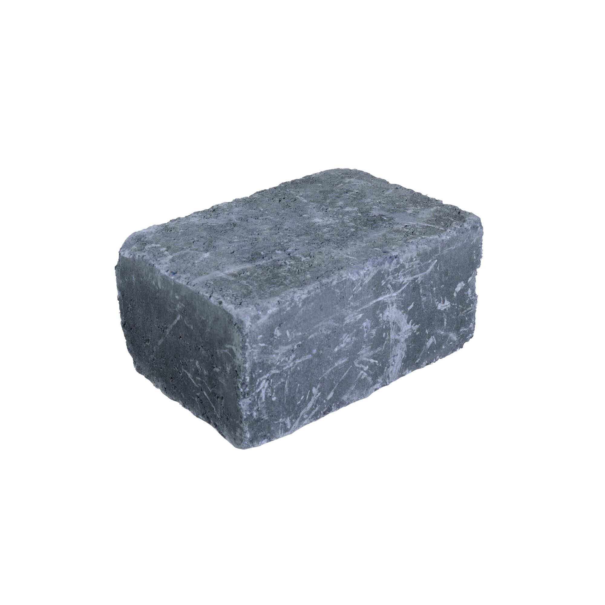 Anthrazitfarbener Mauerstein