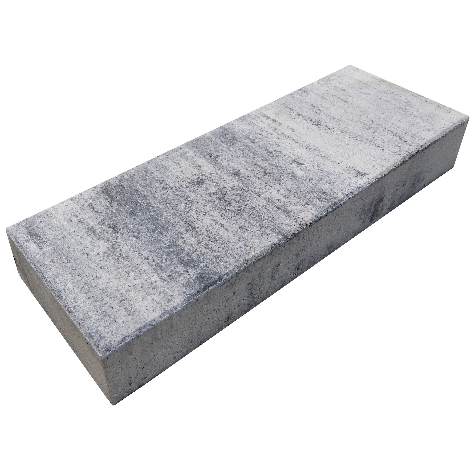 Graue Blockstufe 100 x 35 x 15 cm