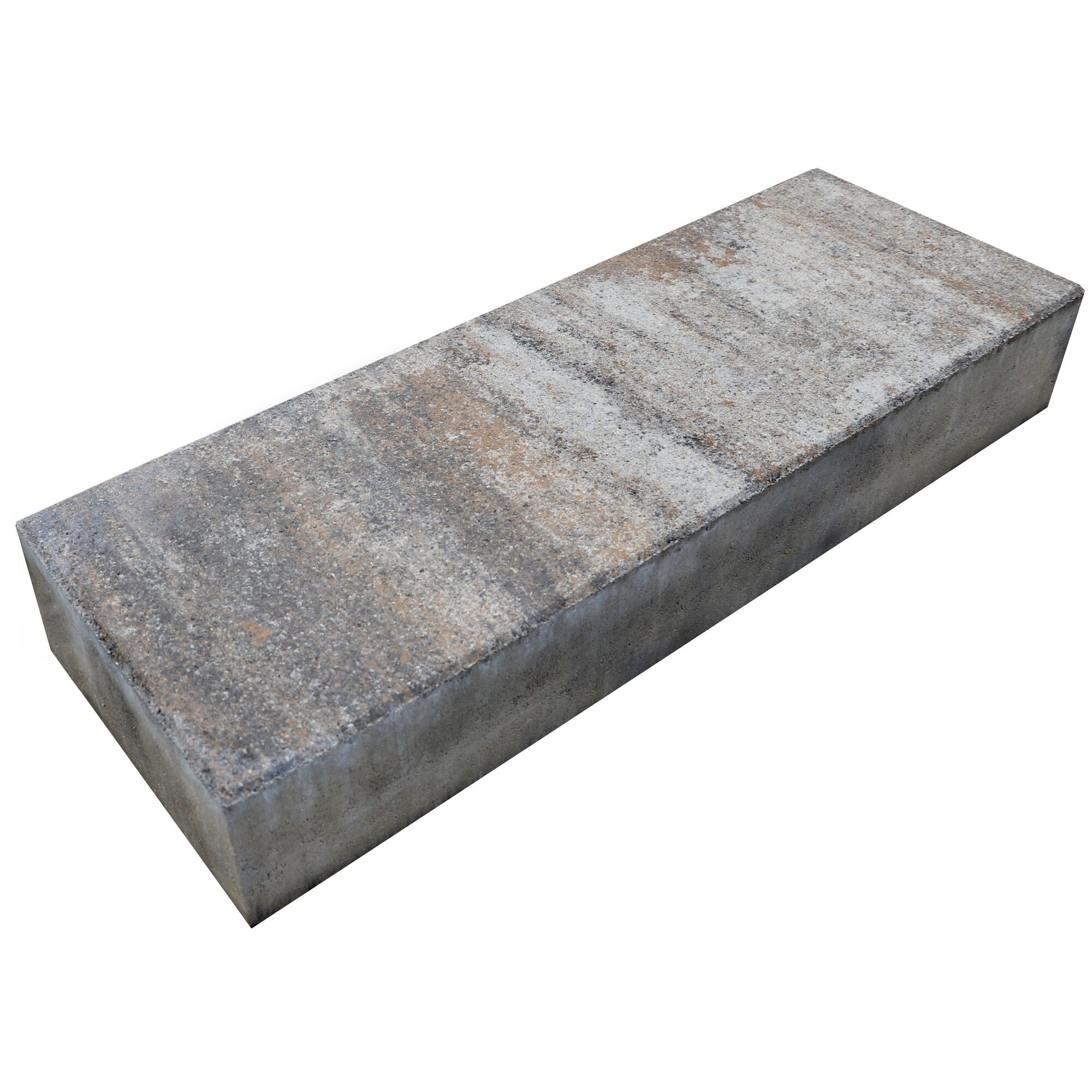 Graue Blockstufe 100 x 35 x 15 cm