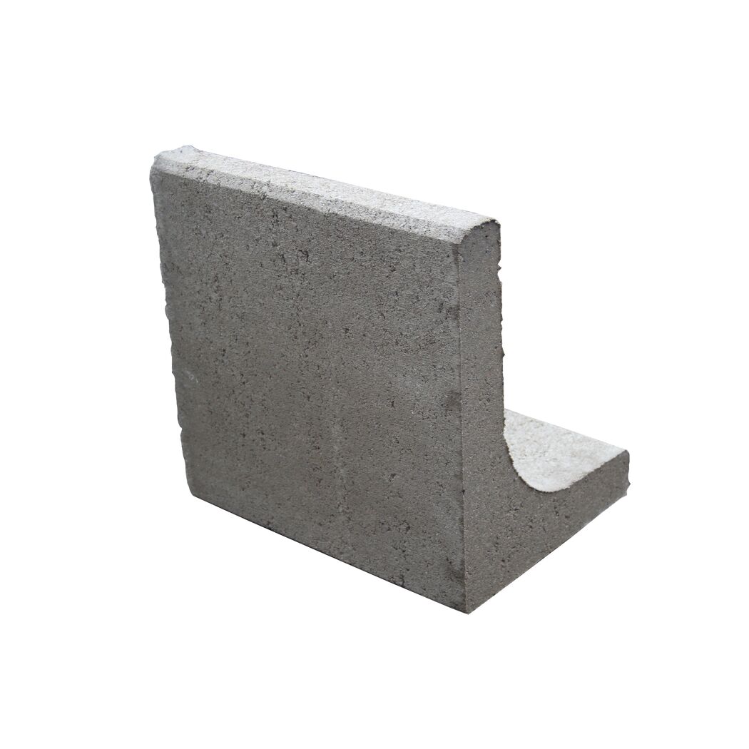 Grauer L-Stein 40 x 40 x 30 cm