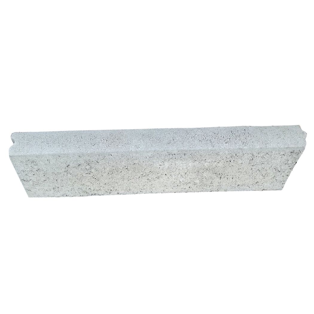 Graue Rasenkante 50 x 15 x 5 cm