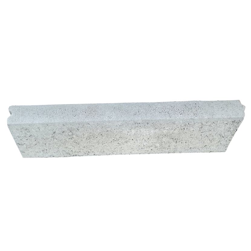 Graue Rasenkante 50 x 15 x 5 cm