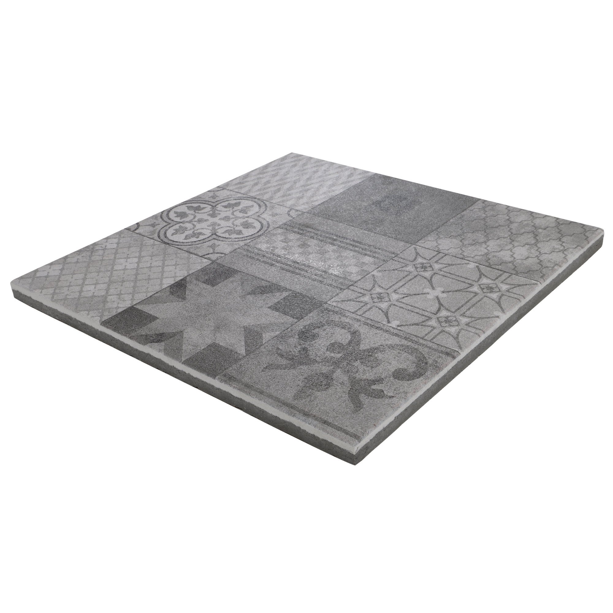 Platte 'Mosaik Orient novo' grau 60 x 60 x 3,2 cm + product picture