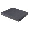 Anthrazitfarbene Gehwegplatte 30 x 30 x 5 cm