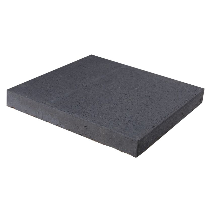 Anthrazitfarbene Gehwegplatte 30 x 30 x 5 cm