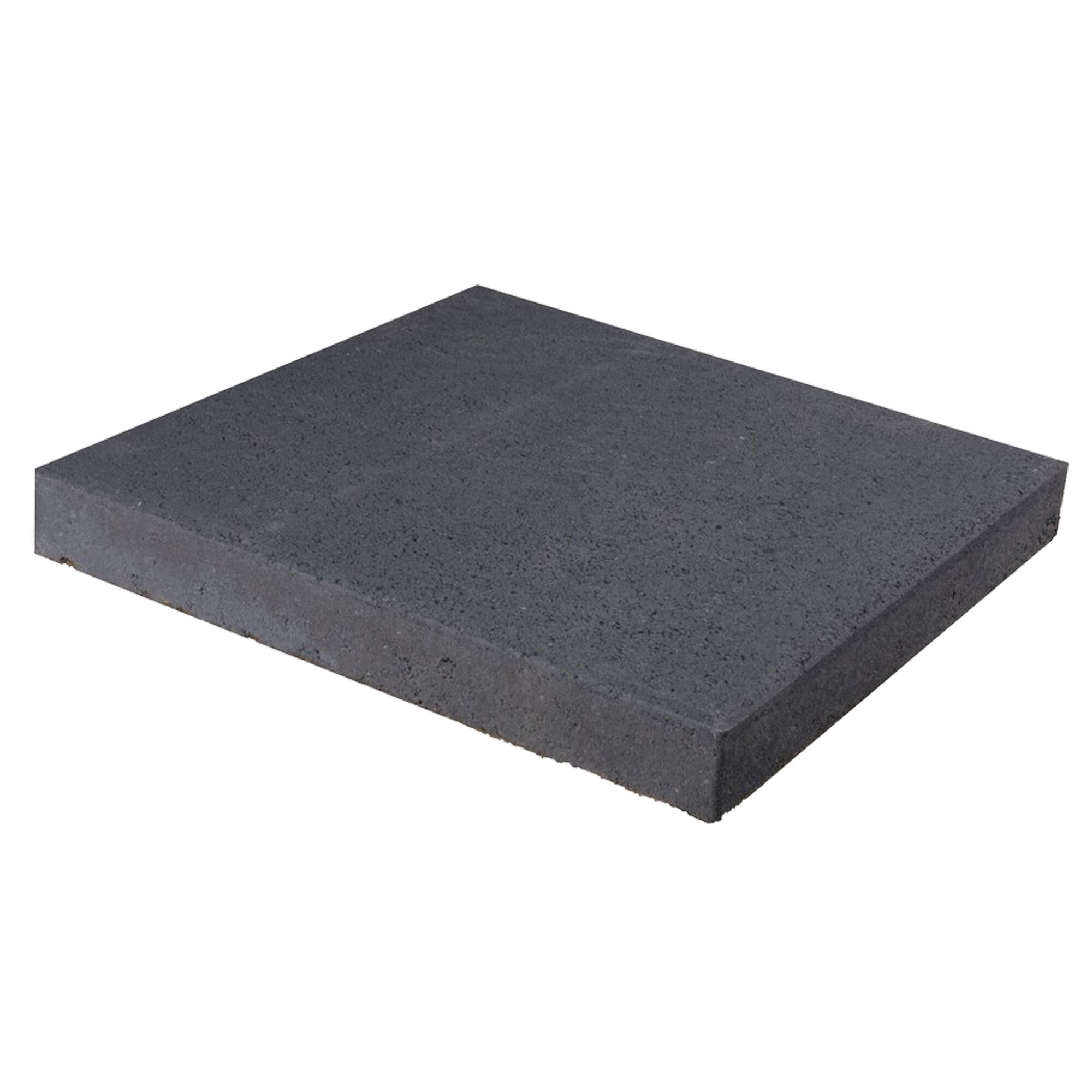 Anthrazitfarbene Gehwegplatte 30 x 30 x 5 cm