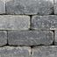 Mauerstein 'T-Wall Aged Big' Beton basaltfarben 28 x 21 x 14 cm