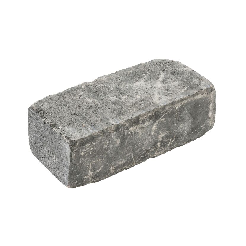 Mauerstein 'T-Wall Aged Big' Beton basaltfarben 42 x 21 x 14 cm