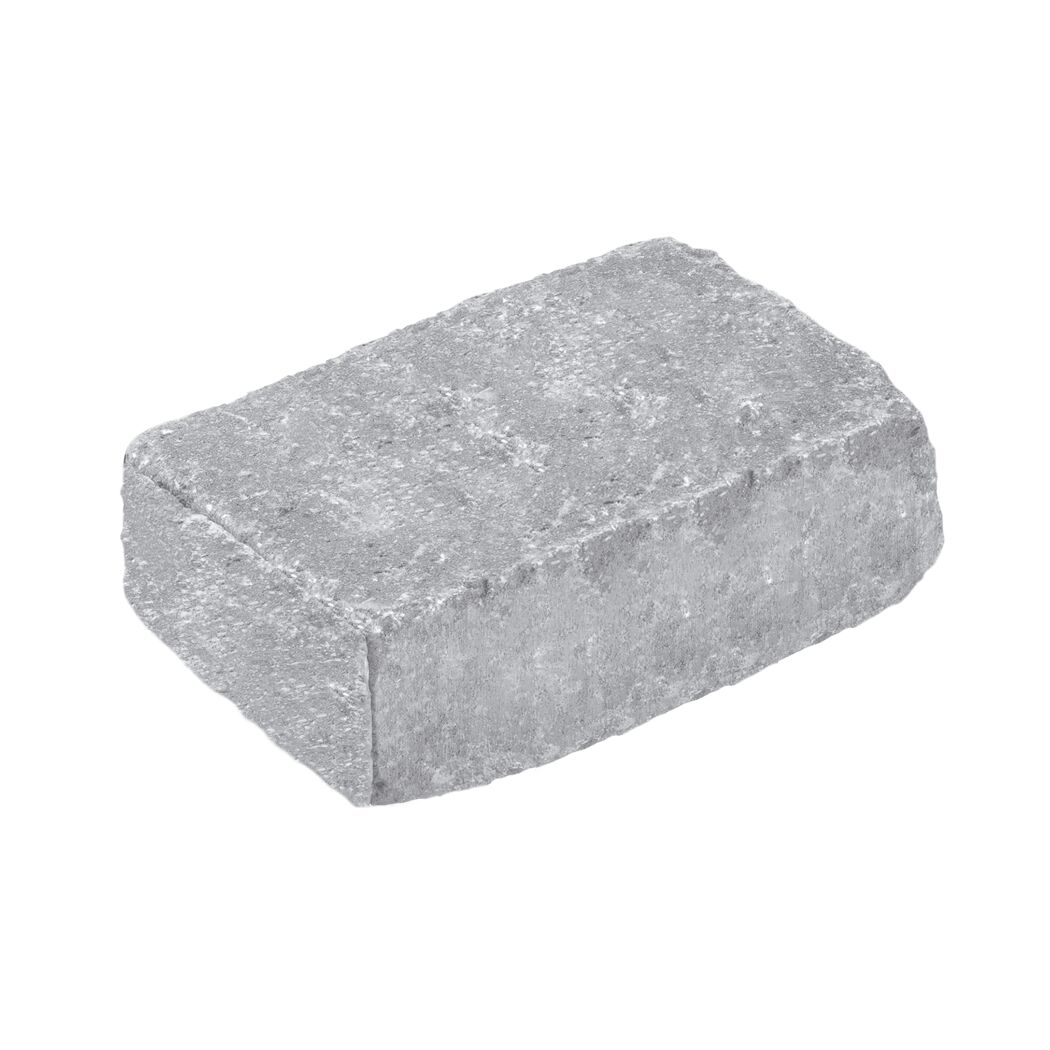 Pflasterstein 'T-Wall Aged' Beton grau 21 x 14 x 7 cm