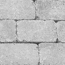 Verkleinertes Bild von Pflasterstein 'T-Wall Aged' Beton grau 21 x 14 x 7 cm