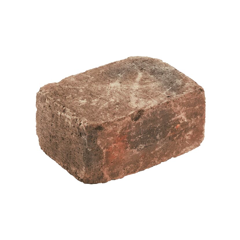 Mauerstein 'T-Wall Aged Big' Beton herbstlaubfarben 28 x 21 x 14 cm