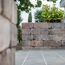 Mauerstein 'T-Wall Aged Big' Beton herbstlaubfarben 28 x 21 x 14 cm
