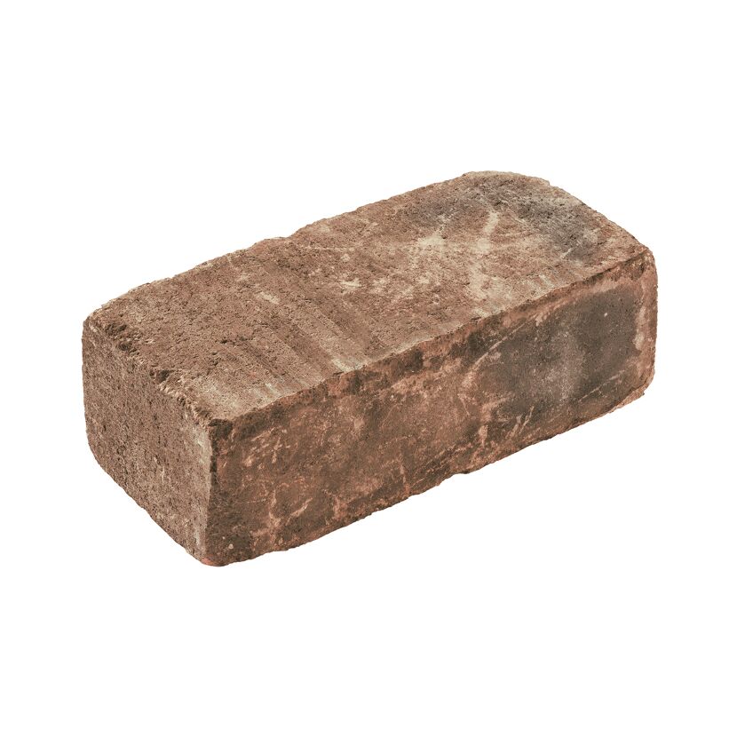 Mauerstein 'T-Wall Aged Big' Beton herbstlaubfarben 42 x 21 x 14 cm
