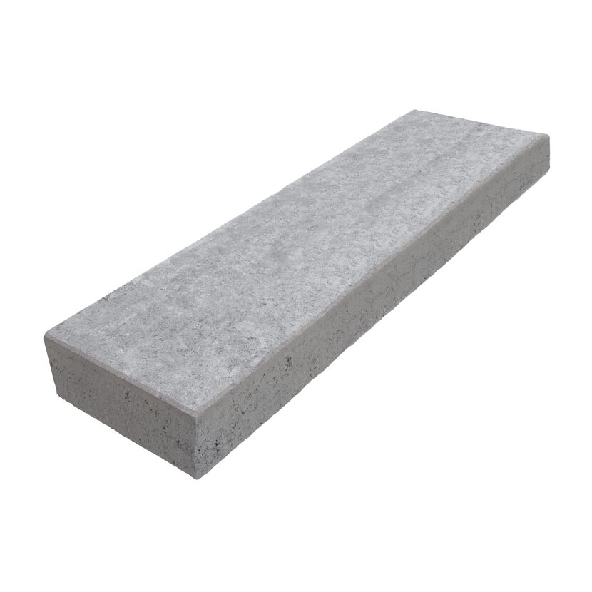Blockstufe Beton grau 120 x 36 x 16 cm
