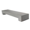 Hohlblockstufe Beton grau 100 x 32 x 16