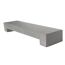 Hohlblockstufe Beton grau 120 x 32 x 16