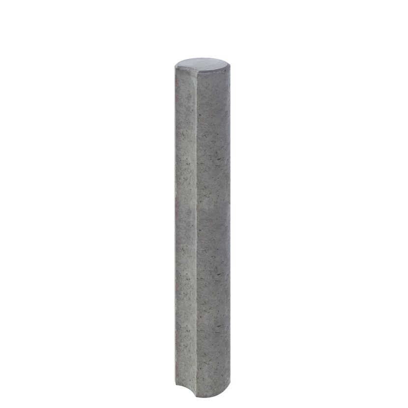 Kleinpalisade Beton grau 120 x 15 x 15 cm