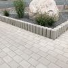 Kleinpalisade Beton grau 50 x 15 x 15 cm
