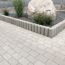 Kleinpalisade Beton grau 80 x 15 x 15 cm