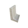 L-Stein 'Mini' Beton grau 35 x 25 x 20 x 5 cm