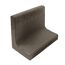 L-Stein Beton anthrazit 40 x 50 x 30 x 7 cm