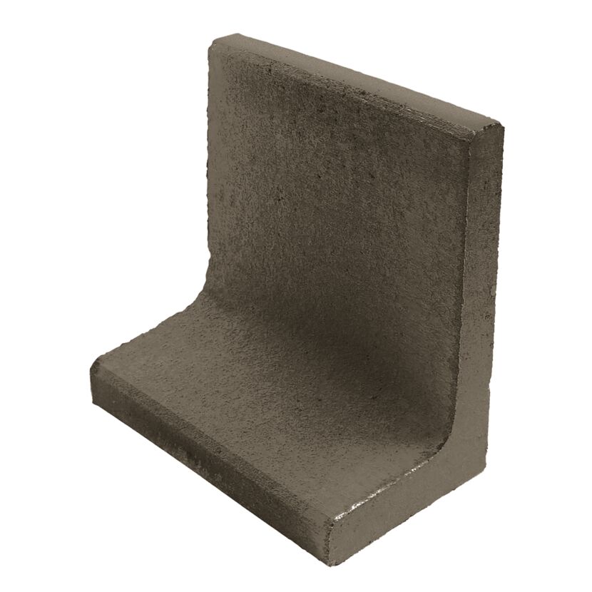 L-Stein Beton anthrazit 60 x 50 x 40 x 7 cm