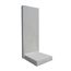L-Stein Beton bewehrt grau 205 x 50 x 115 x 12 cm