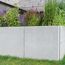 L-Stein Beton bewehrt grau 80 x 100 x 45 x 8 cm