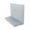 L-Stein Beton bewehrt grau 80 x 50 x 45 x 12 cm