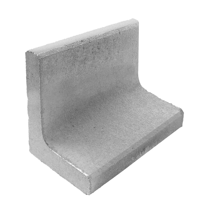 L-Stein Beton grau 30 x 50 x 20 x 7 cm