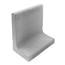 L-Stein Beton grau 40 x 50 x 30 x 7 cm