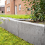L-Stein Beton grau 40 x 50 x 30 x 7 cm