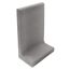 L-Stein Beton grau 80 x 50 x 50 x 7 cm