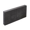 Palisaden Bordstein Beton anthrazit 50 x 25 x 6 cm