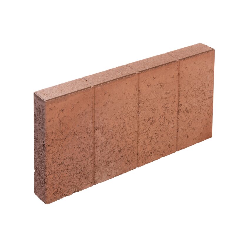 Palisaden Bordstein Beton braun 50 x 25 x 6 cm