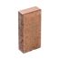 Reckteckpalisade Beton braun 25 x 12,5 x 6 cm