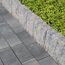 Mauerstein 'T-Wall Pico' Beton granitfarben 40 x 10 x 10 cm