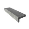Winkelstufe Beton grau 120 x 32 x 18 cm