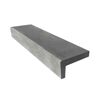 Winkelstufe Beton grau 150 x 32 x 18 cm