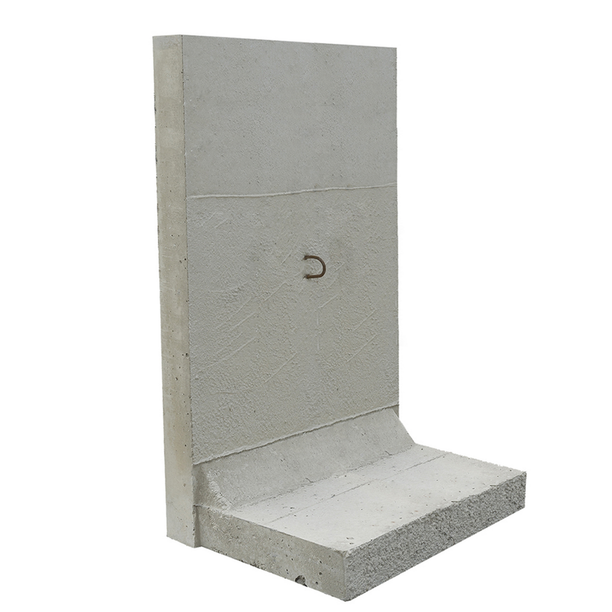 L-Stein Beton grau 95 x 50 x 180 cm + product picture