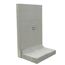 L-Stein Beton grau 95 x 50 x 180 cm