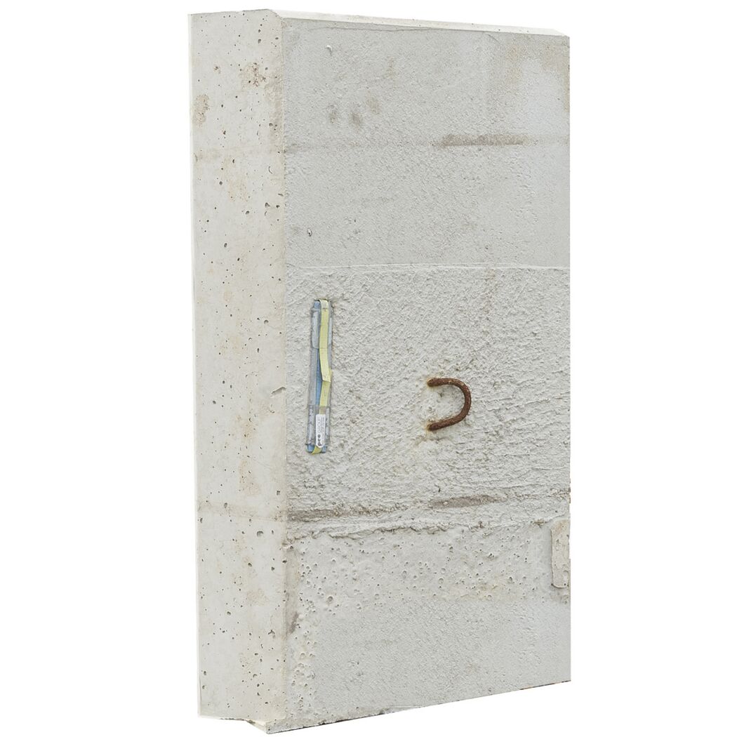 Rechteckiger Betonblock