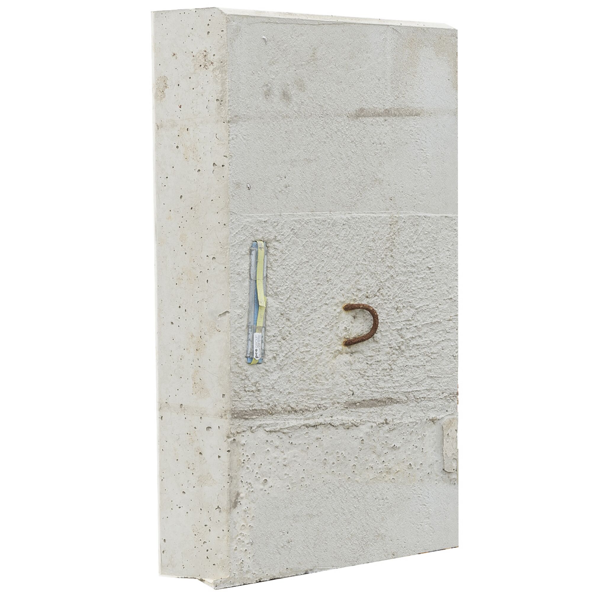 Rechteckiger Betonblock
