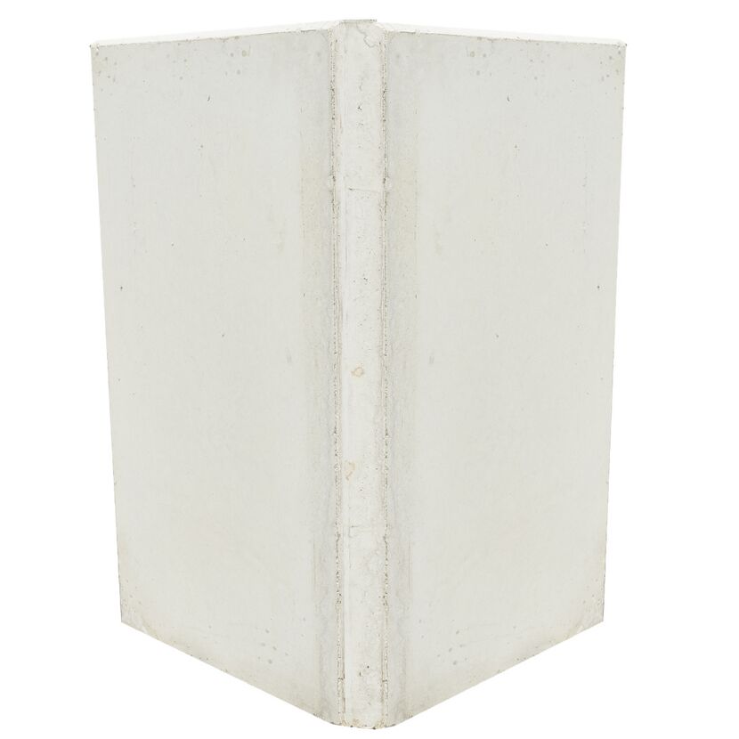 Geöffneter Buchdeckel